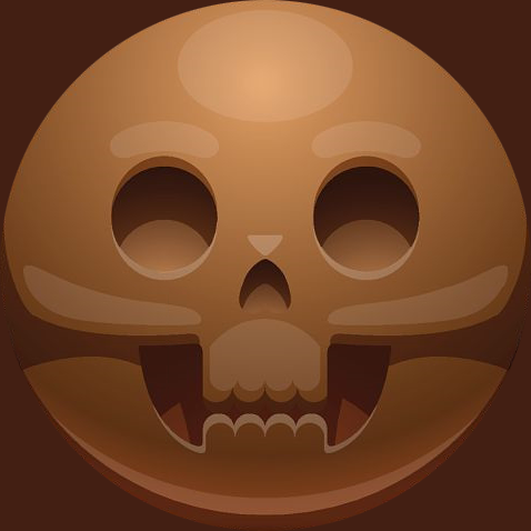 Choco Skull skin