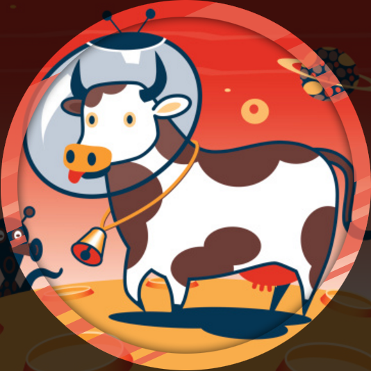 Space Cow skin